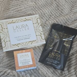 Laura Geller 3 Piece Tuscan Dreams Palette with Kabuki Brush